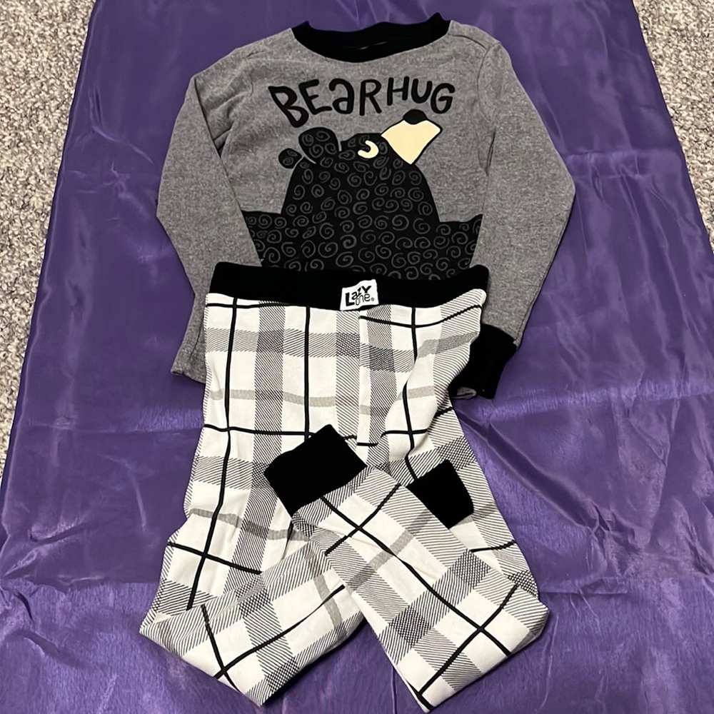 Lazy One Bear Hug 2pc PJs Size 2T